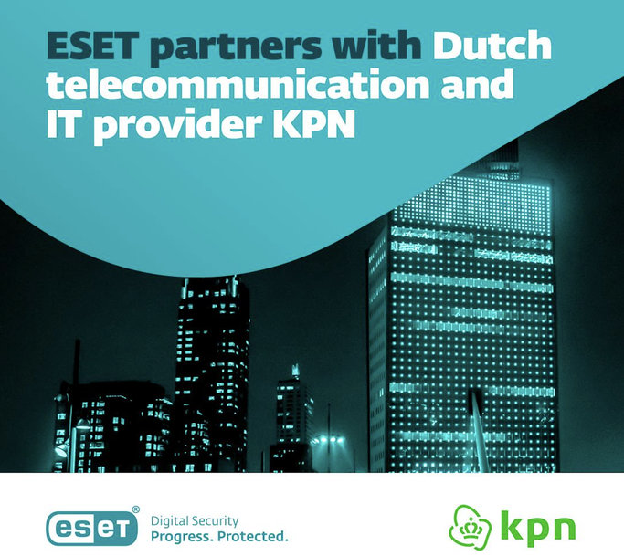 ESET in partnership con il provider di telecomunicazioni e IT olandese KPN